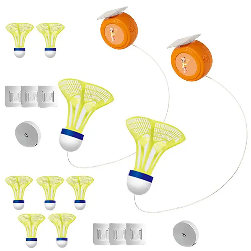 

Тренировочное устройство для бадминтона, инструмент для самостоятельного обучения, инструменты для тренировок в помещении, набор для самостоятельного обучения