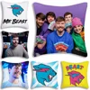 Mr Gaming Beast Game Square Pillow Covers Cartoon Sofa Decorative Home Double-sided Printing Short Plush Cute Cushion Cover 1
