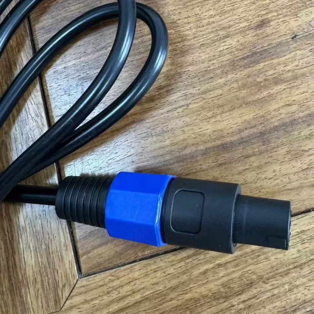 Premium Heavy-Duty 12AWG Twist Lock Audio Speaker Cable – Male to Male Connectors, Multiple Length Options