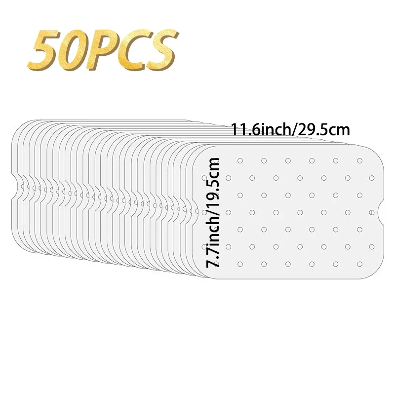 Air Fryer Liners Air Fryer Parchment Paper for FG551 Ninja Foodi Smart XL 6-in-1 Indoor Grill Non-stick Perforated Airfryer Liner Baking Tools
