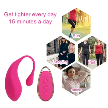 Powerful Vibrating Egg Wireless Remote Control  Sex Toys Female Wearable G-Spot Vibrator Love Egg Jump Goods for Adults 18 Women 5