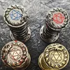 Dragon's Maze Spinning Dice Set -7 in 1 Compass Multi-sided Dice Suitable For Role-Playing Games Punk Dragon Design 6