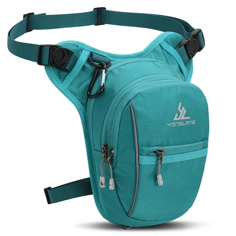 New Large Capacity Outdoor Sports Fanny Pack Motorcycle Riding Leg Bag Waterproof Multi-function Portable Soft Fabric Waist Bag