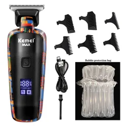 Professional Kemei Electric Hair Trimmer & Beard Razor with 0mm T - Blade (NO BOX)