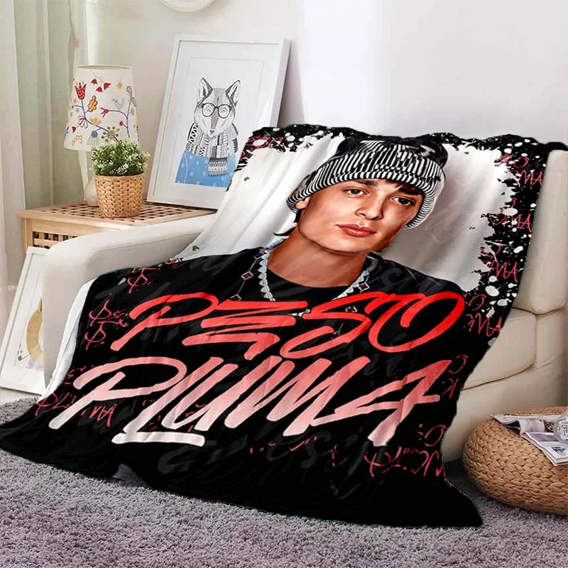 Popular Music Peso Pluma Blanket for Sofa Bed Bedroom Living Room  Office,Decke,couverture,одеяло,frazada,coperta,tæppe - AliExpress