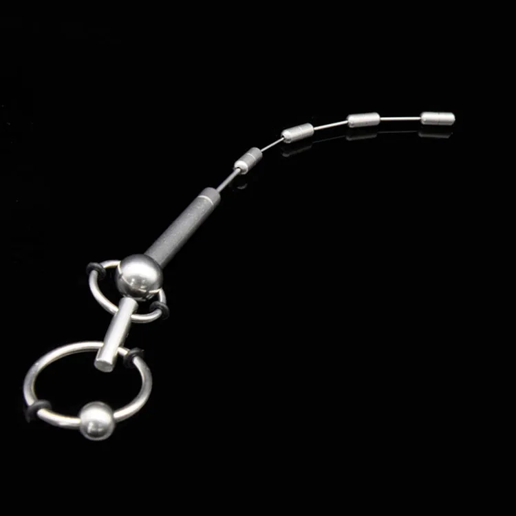 In Acciaio Inox Horse Eye Stick Dilatatore Spina Del Pene Uretrale Bead Urina Plugging Rod Metallo Horse Eye Expander Giocattoli Del Sesso Per L'Uomo
