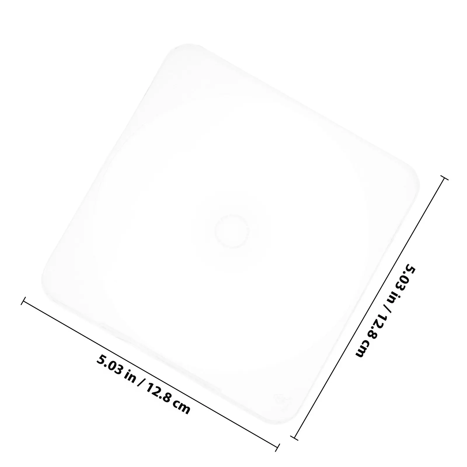 4Pcs Cd Dvd 보관 상자 플라스틱 케이스 여행 사무실을위한 투명한 소형 경량 휴대용 디스크 홀더 주최자