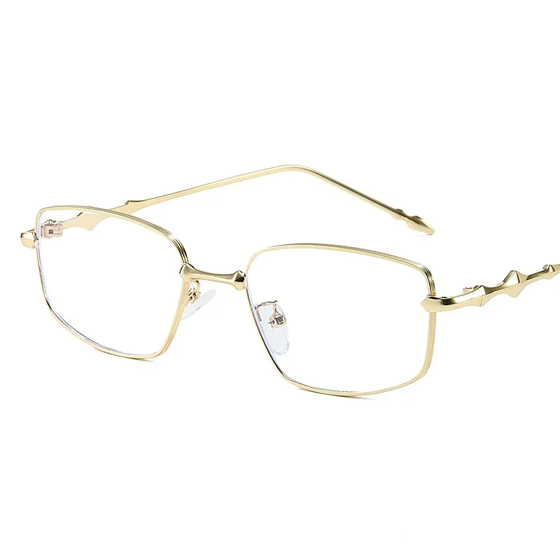 Vintage Rectangle Glasses Frame Women Metal Small Squre Shape Eyewear Clear Optical Eyeglasses Transparent Lens Spectacle Gafas eyeglasses frames eyewear frames women glasses fashion eyeglasses