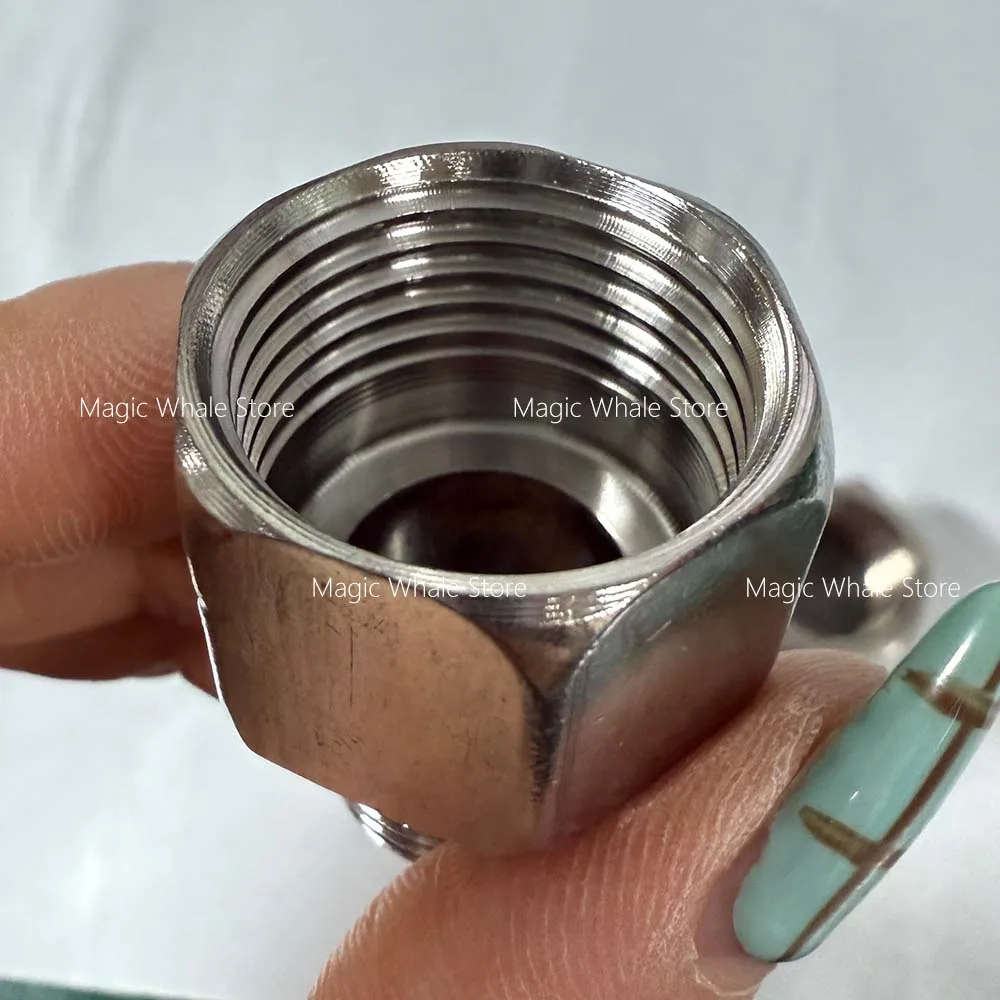 Hose Pipe Fitting 1/2 pipe adapter Reducer Water Hose G 1/2 Female to G 3/8 Male 1/2" Male NPT to 3/8" Female NPT For hose pipe fitting pipe fitting water faucet adapter tee adapter water pipe fitting