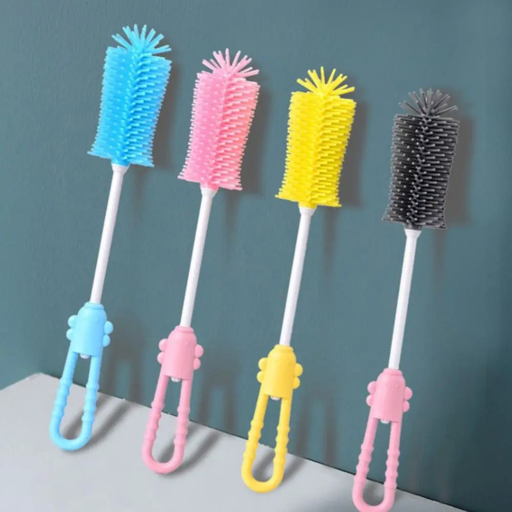 

Pacifier Nipple Feeding Bottle Cleaner Soft Head Bottle Cleaning Brush Cup Cleaning Tool Water Bottle Cleaner Baby Bottle Brush