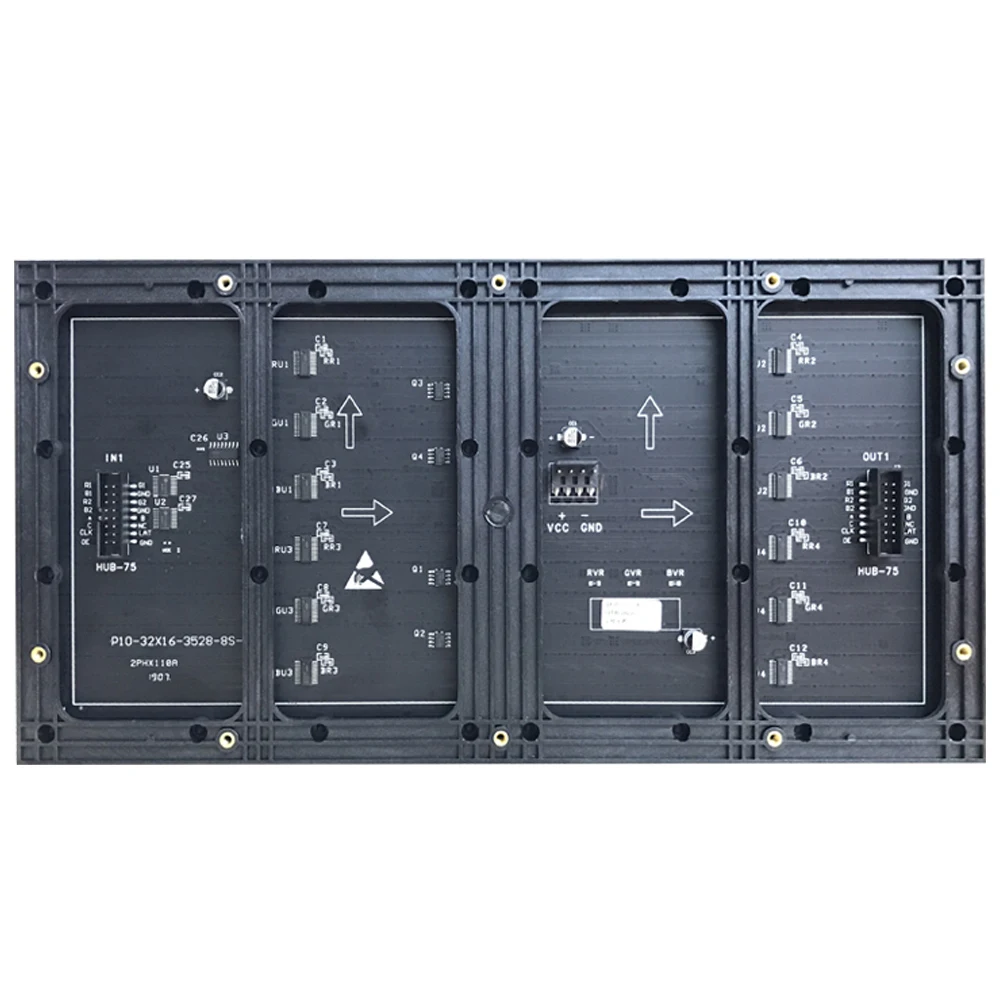 26枚 P10 LED パネル 320x160mm 32x16ピクセル 26枚 P10 LED パネル 320x160mm 32x16ピクセル Amazon.co.jp