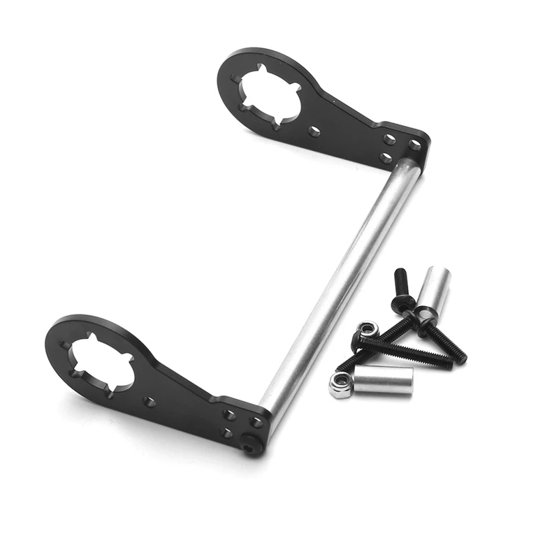 

Комплект Заднего алюминиевого амортизирующего крепления RC для Tamiya CW-01, контейнер для ланч-бокса, обновленные детали для радиоуправляемого автомобиля