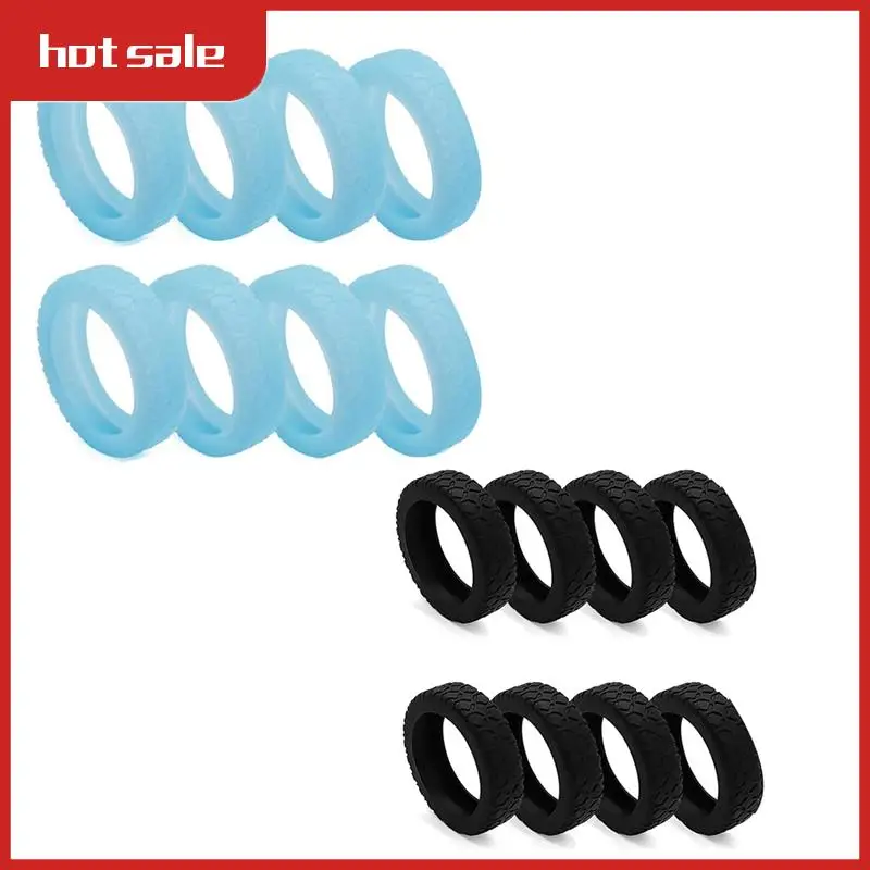A74P-8Pcs Suitcases Wheel Covers,Silicone Luggage Compartment Wheel Cover For Most 8 Spinner Wheels