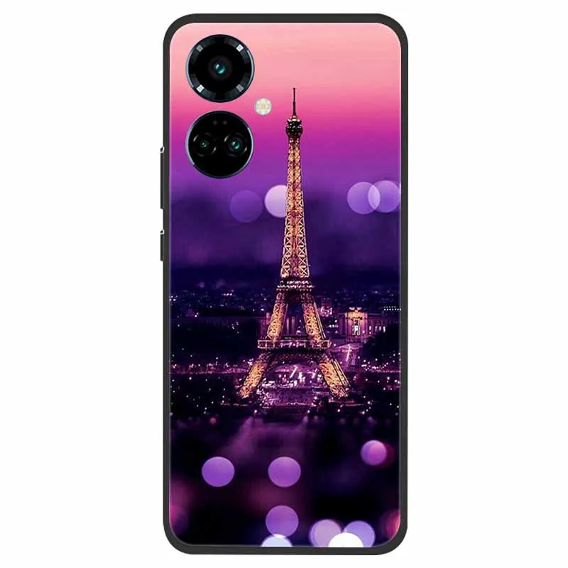 Tecno Camon 19 Shockproof Soft Silicone TPU Back Cover - Cute Design
