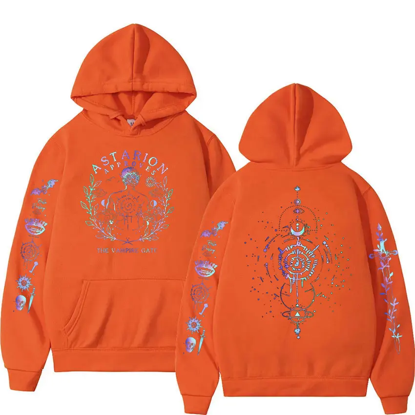 Sudadera con capucha de Astarion Baldurs Gate 3 para hombre y mujer, ropa de moda de alta calidad, Jersey informal de gran tamaño con capucha