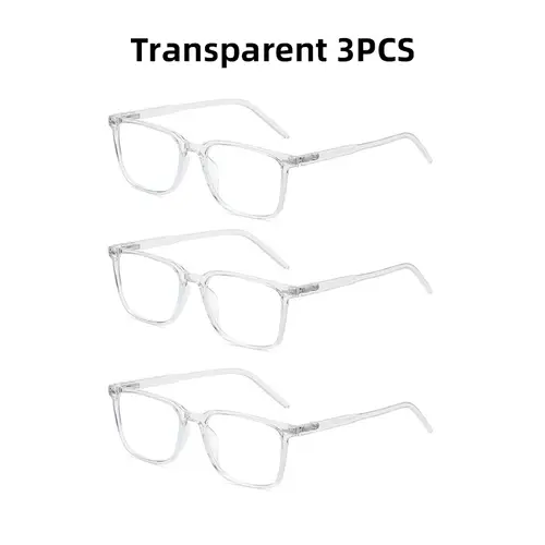 VIVIBEE Classic Square Blue Light Blocking Men Glasses Computer Gaming TR90 Black Anti Ray Eyeglasses Better Sleep Clear Eyewear - Image 10