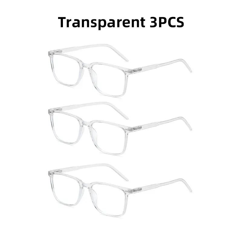 VIVIBEE Classic Square Blue Light Blocking Men Glasses Computer Gaming TR90 Black Anti Ray Eyeglasses Better Sleep Clear Eyewear - Image 10