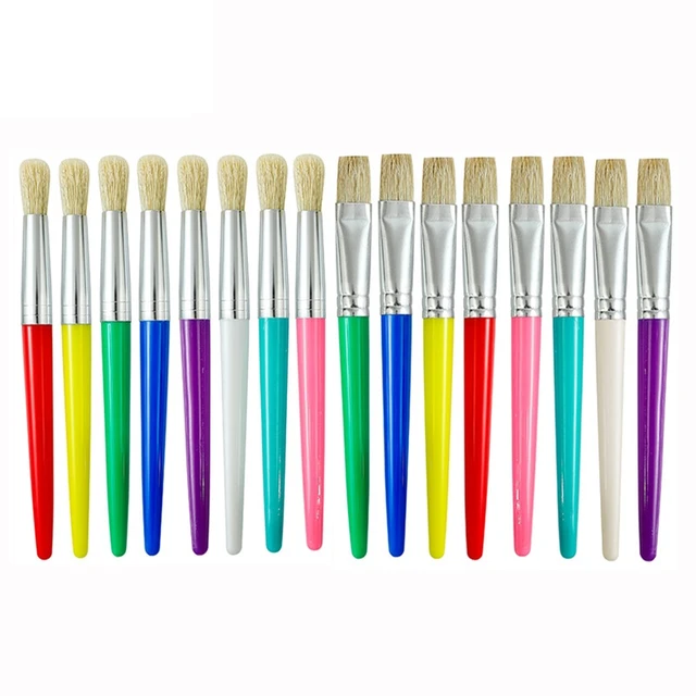 4 Pcs Silicone Paint Brush Set Color Shaper Silicone Brush , 1 1.5 2 2.5  Inches Wide - AliExpress