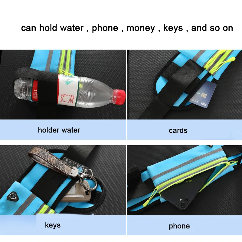 Поясная Сумка для бега, Водонепроницаемая спортивная сумка, женская сумка для спортзала, ремень для водной езды на велосипеде и бега, портативный карман, 2022