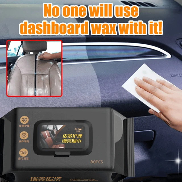 Car Wet Wipes Cleaning Windshield Glass Leather Maintenance Wet Wipes For  Car Interior Seat Dashboard Cleaning Care Wipes 10Pcs - AliExpress