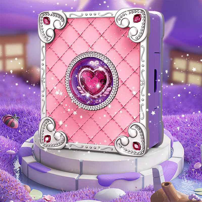DIY Sticker Jewellery Mark Beauty Fashion Toys Princess Magic Book Creative Handmade 3D Sticker Machine Game Party Gift Girl Sticker Jewellery Toy