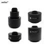 1X 0.35X 0.5X 0.63X Focusable Microscope C mount Adapter Trinocular Reduce Lens CCD Camera Adapter for Olympus Microscope 1