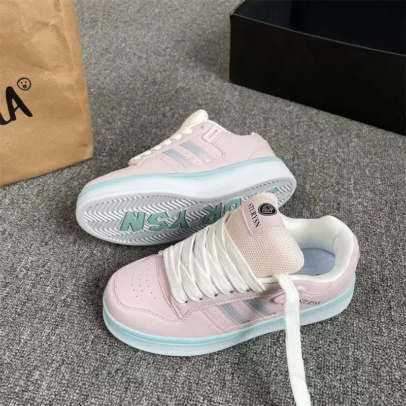 pink blue