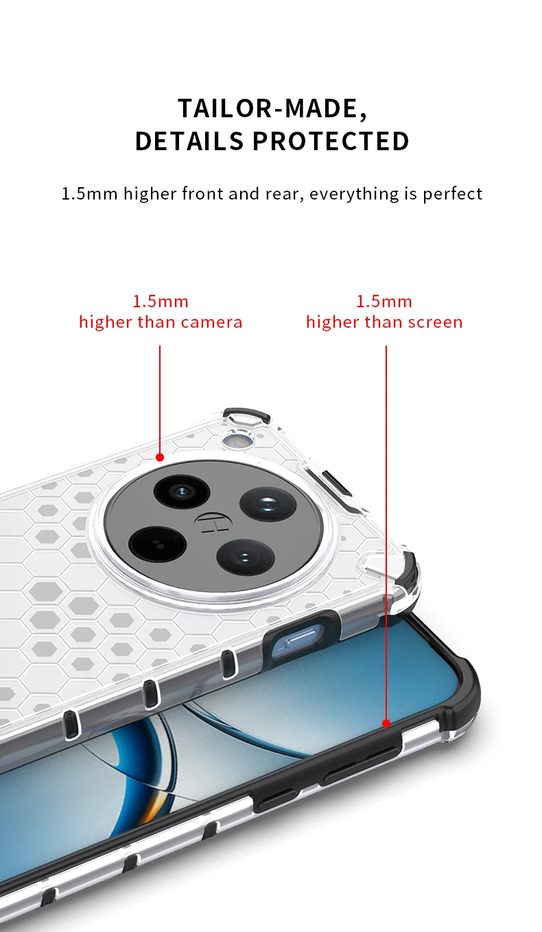 Enhanced Magnetic Ring Phone Case with Lens Protection and Shockproof Coverage