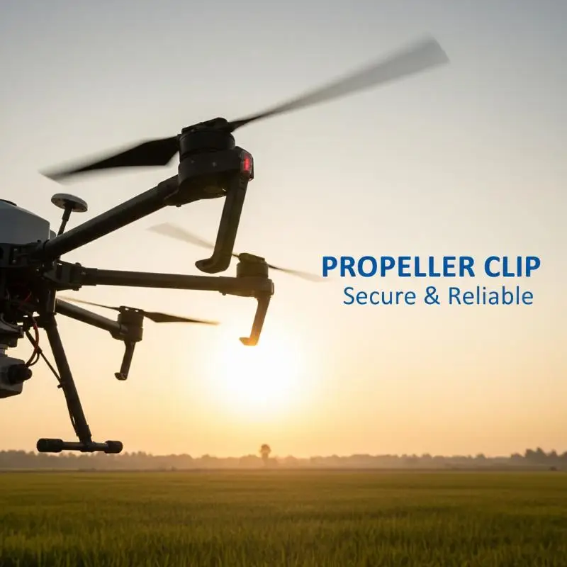 Clips d'hélice en alliage d'aluminium Black Horse pour drone agricole MG-1 M600