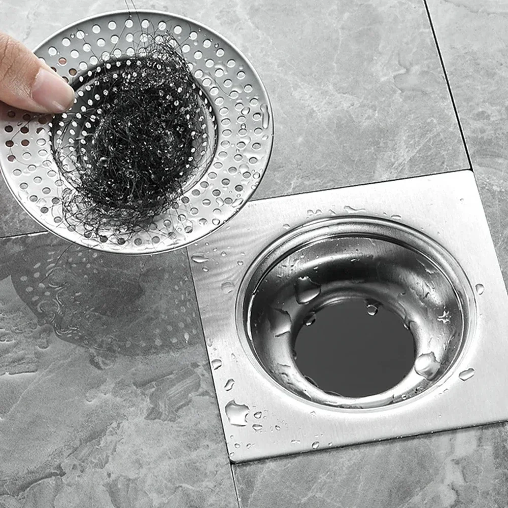 Bathroom Hair Catcher Stopper Shower Floor Drain Cover Filter Sink Plug Strainer 1pcs