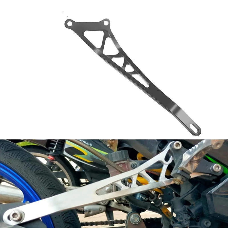 Motorcycle Exhaust Hanger Bracket Rear Foot Rest Blanking Plates