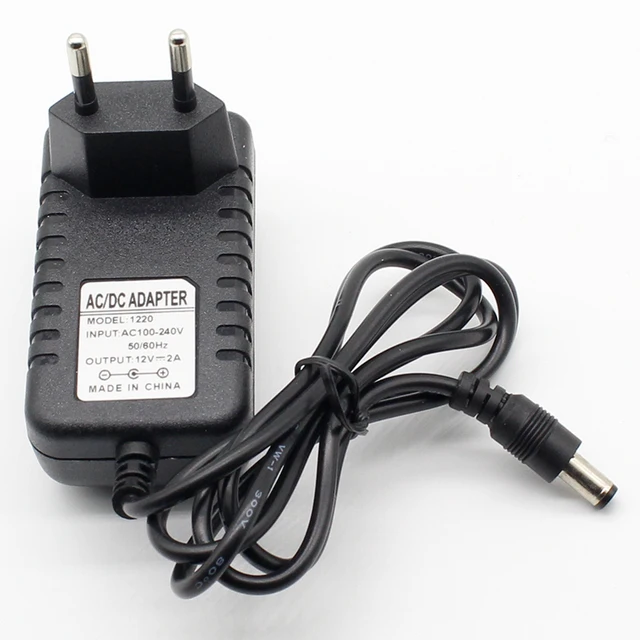 LED CCTV용 AC 100V-240V 컨버터 어댑터, DC 12V 2A 2000mA 전원 공급 장치
