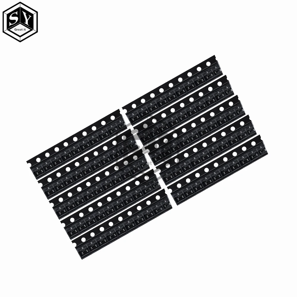 Enhanced SMD Transistor Kit - 100 Pieces, 10 Varieties