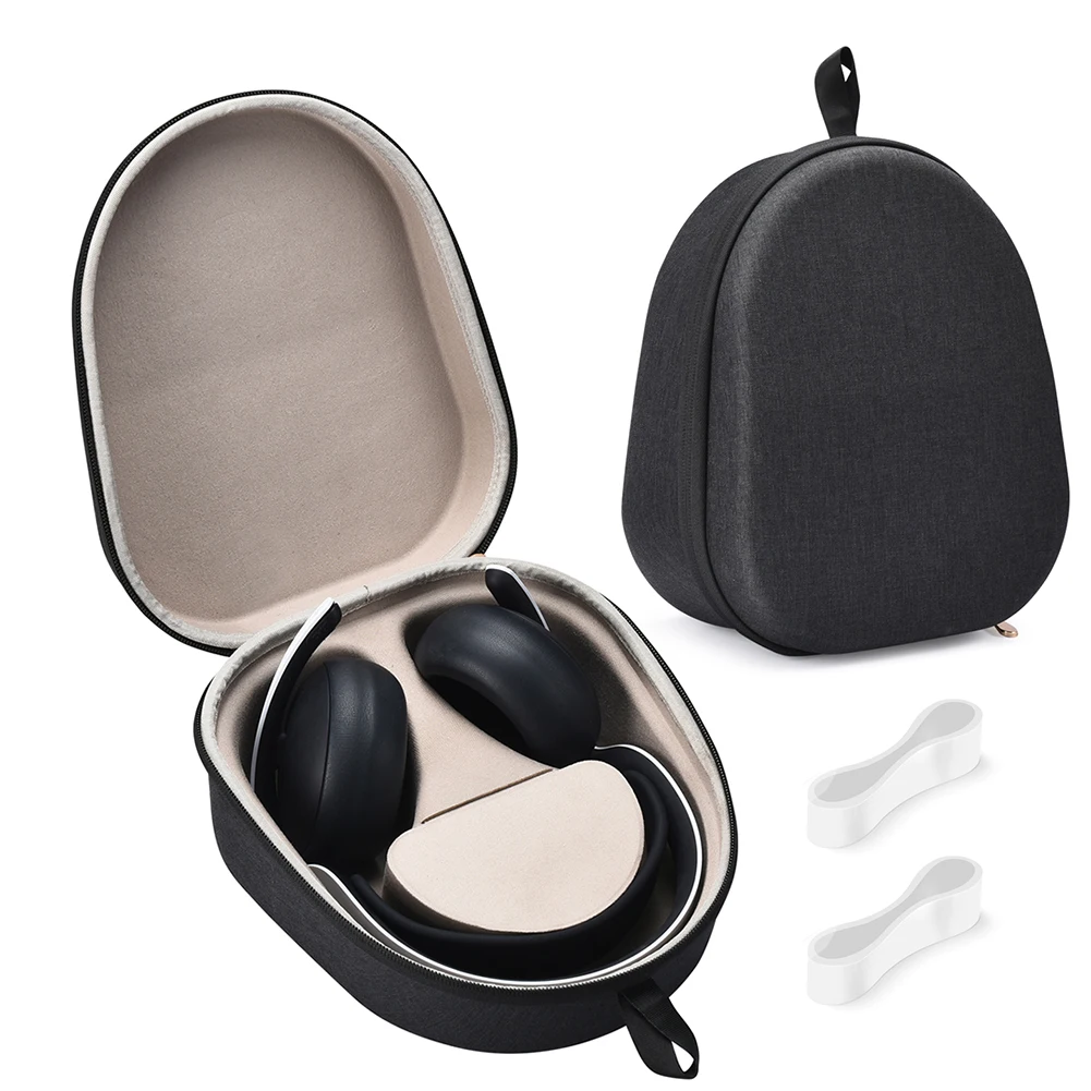 EVA Travel Protective Case Shockproof Headphones Case Anti-scratch Splashproof for Sony PlayStation PULSE Elite Wireless Headset