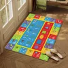ABC Alphabet Numbers Shapes Children Bedroom Carpet,Educational Learning Fun Game Play Non-slip Boy Girl Area Rug Home Decor Mat 4
