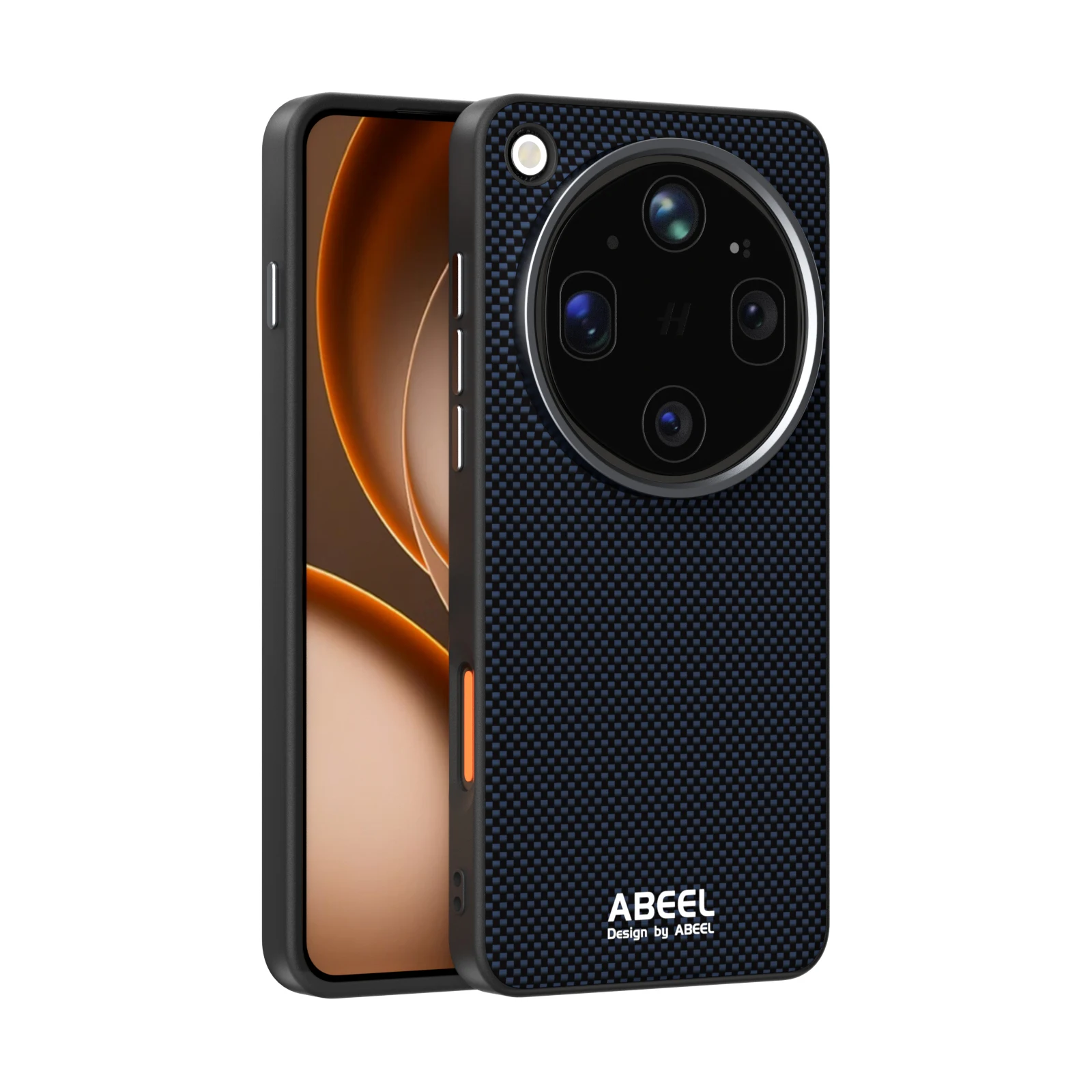 Premium Magnetic Lens Large Hole Anti-Fall Phone Cover with Wireless Charging Capability