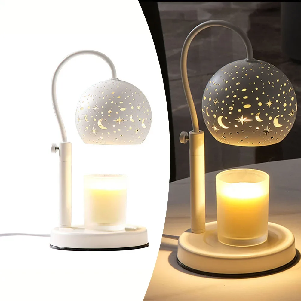 

Electric Candle Warming Lamp Retro Candle Melt Warmer Light Safe Wax Melting Lamp Dimming Switch for Home Furnishing Furnishings