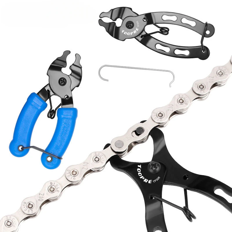 Bicycle Chain Link Pliers Repair Tool Potable MTB Chain Squeeze Plier Mini Bike Magic Buckle Quick Link Tool Bicycle Accessory