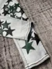 men allover green star patches distressed jeans 5