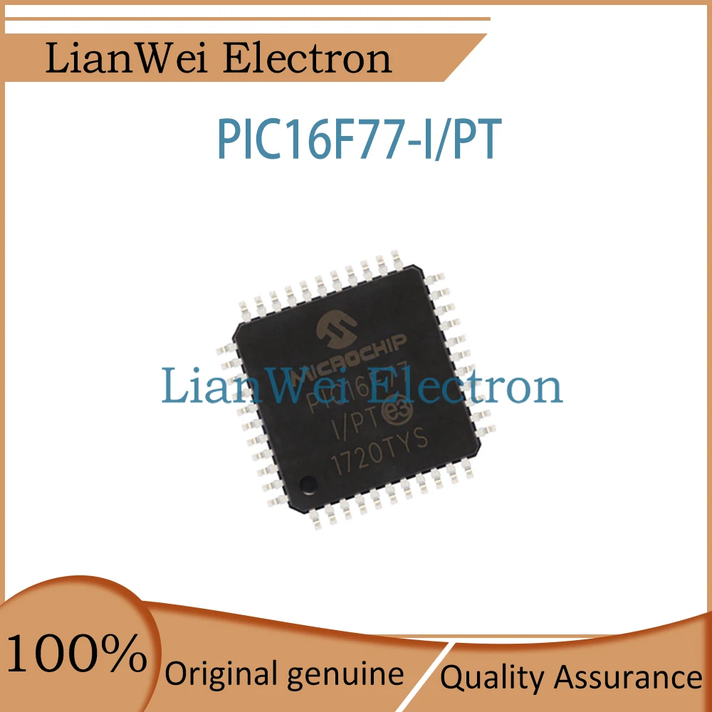 

PIC16F77 PIC16F77-I/PT IC MCU Chip TQFP-44