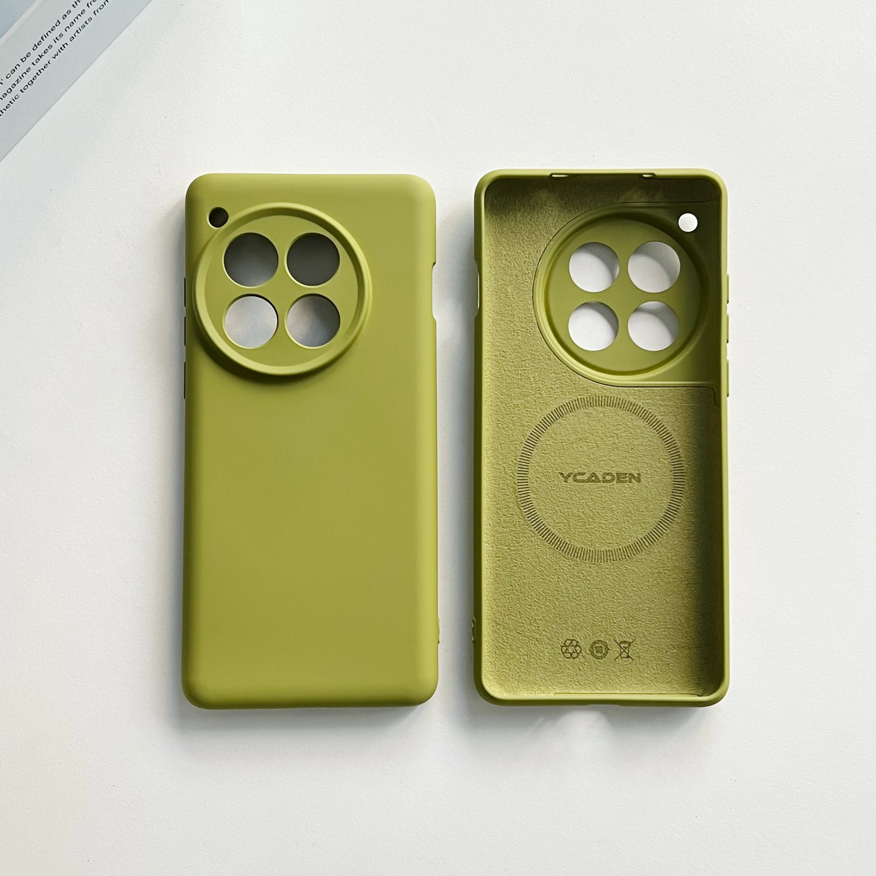 Luxury Liquid Silicone MagSafe-Compatible Phone Case, Shockproof with Camera Protection and Wireless Charging Candy Cover