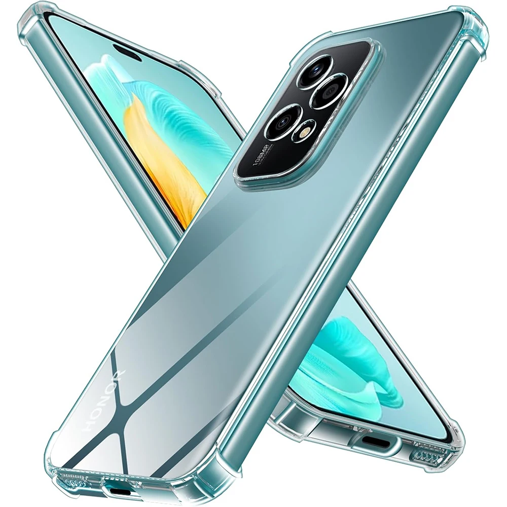 Shockproof Silicone Clear Ultra Thin Protective Case - Transparent Shell