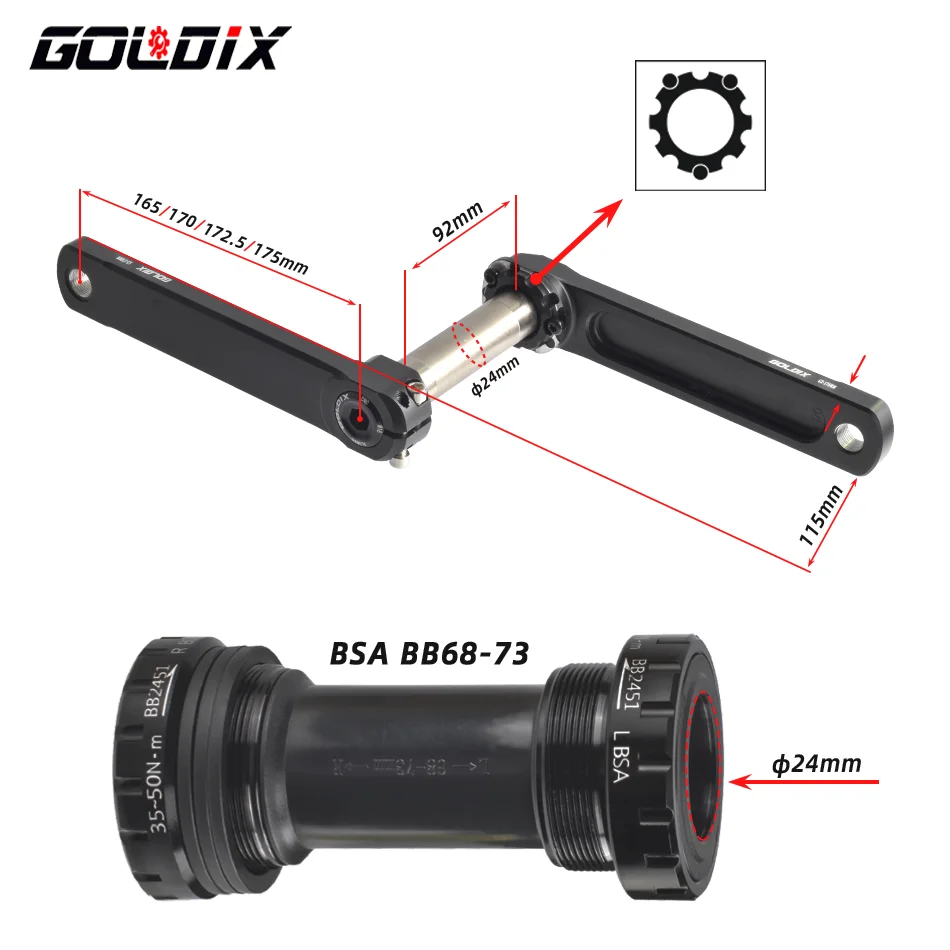 GOLDIX-̽  GXP  ũũ, 50-34T/52-36T/53-39T, ø R7000/R8000/5800/6800 ̵  Ŷ ũũ ǰ