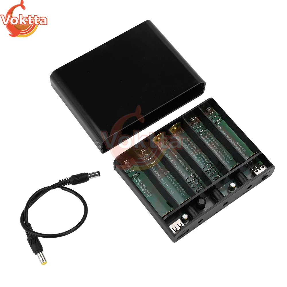 5V 9V 12V UPS 18650 Lithium Battery Uninterrupted Power Supply DIY Power Bank Box for Router Cellphone Tablet Modem CCTV Camera
