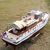 Yacht Northwest Wind MISTRAL Like A Real Electric Remote Control Boat Simulation Tugboat Finished Boat Model 4