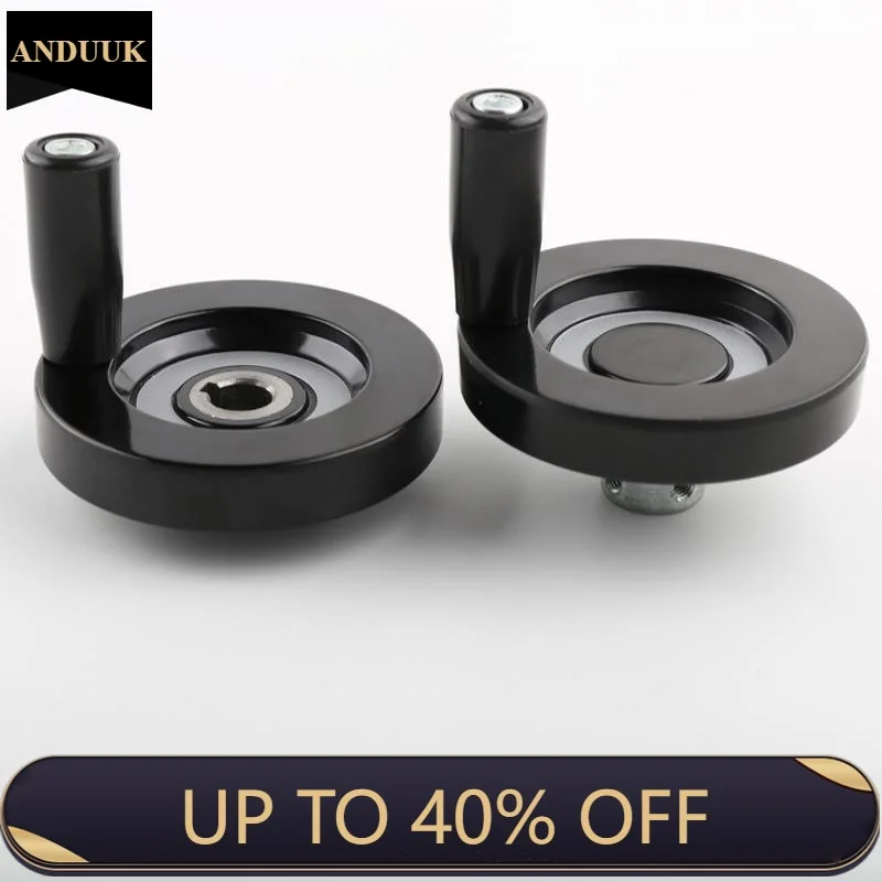 Döner saplı torna freze makinesi arka dalgalanma el çarkı 63mm 80mm el çarkı