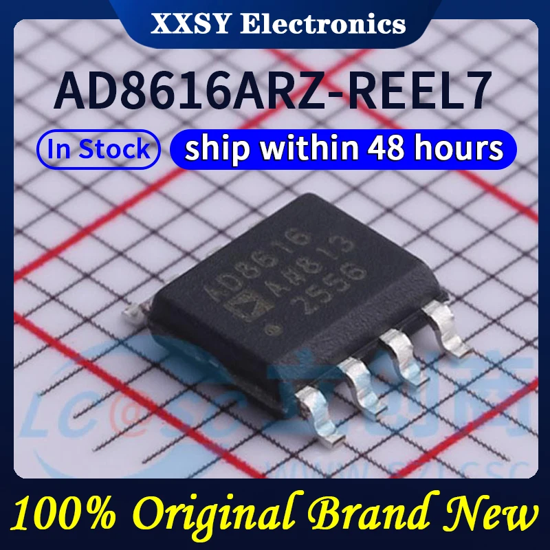 

AD8616ARZ-REEL7 SOP8 AD8616, высокое качество, 100% оригинал, новинка
