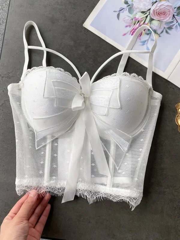 push up bustier top