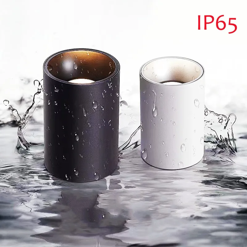 

IP65 Surface Mounted Waterproof Downlight 12W15W20W25W30W40W Spotlight Bathroom Ceiling Lamp AV85-260V Balcony Roof Lighting