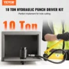 VEVOR Hydraulic Knockout Punch Kit 10Ton Conduit Hole Cutter Set KO Tool Kit with Puncher 6pcs For 16mm thikness Stainless Steel 2